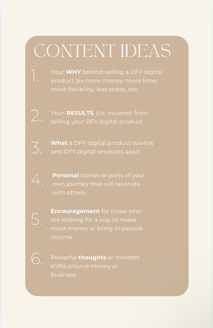 DFY Digital Product Guide